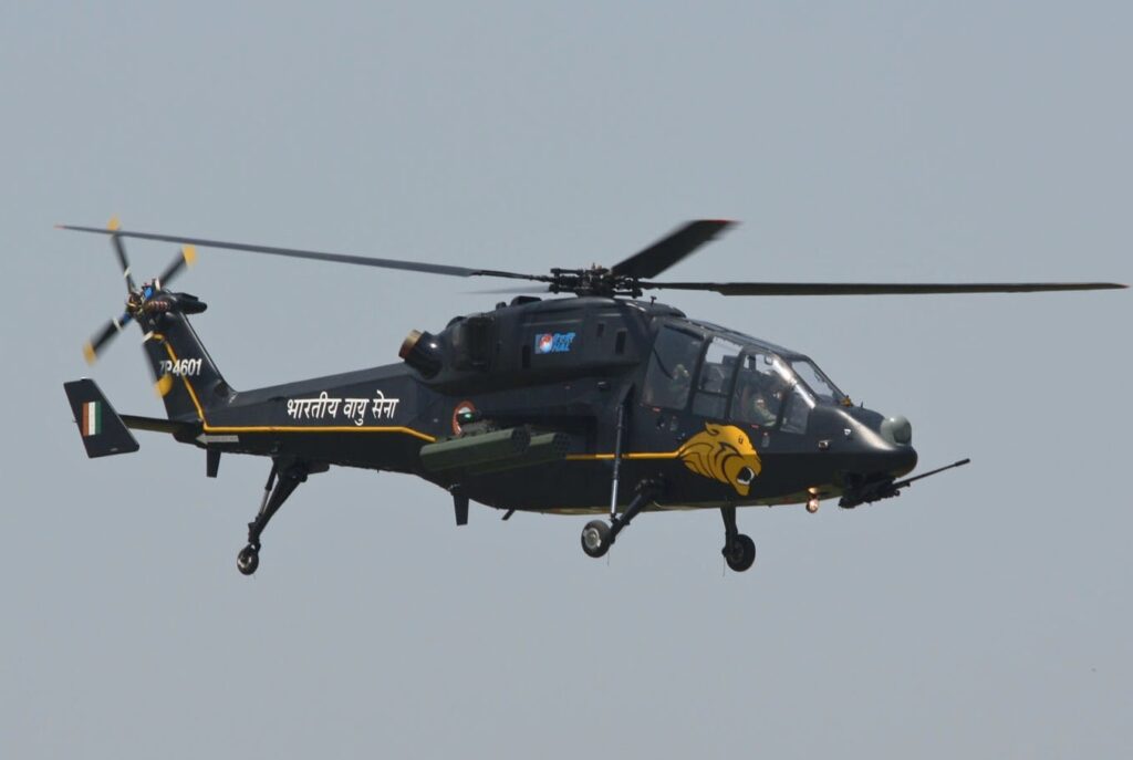 LCH on its maiden flight at the HAL Airport , Bangalore.